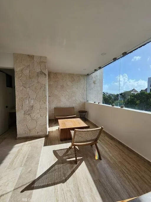 Moderno Departamento Ecochic En Aldea Zama Tulum Lejlighed