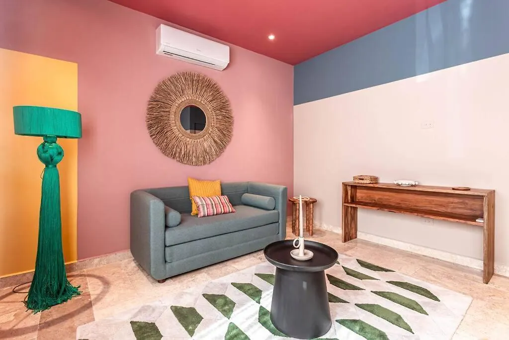 Moderno Departamento Ecochic En Aldea Zama Tulum Lejlighed