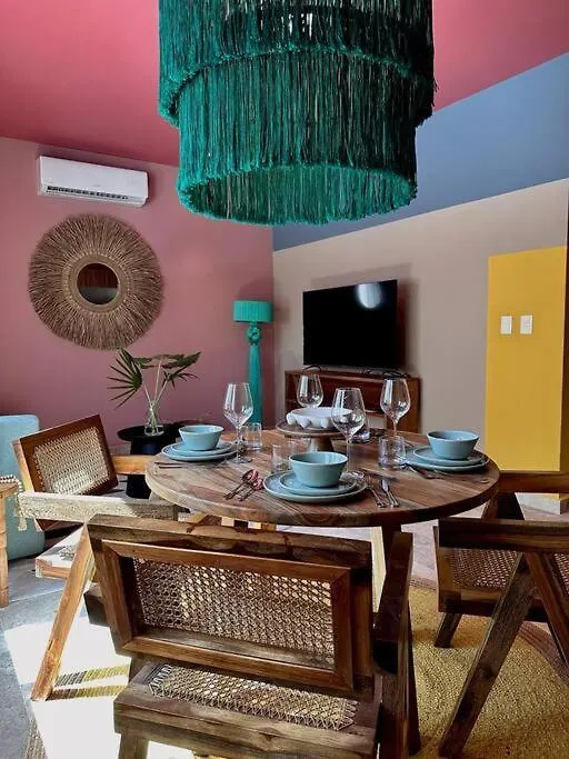 Moderno Departamento Ecochic En Aldea Zama Tulum Lejlighed