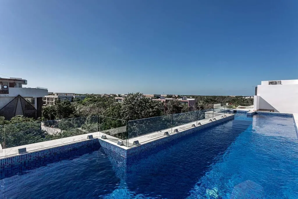 Moderno Departamento Ecochic En Aldea Zama Tulum Lejlighed