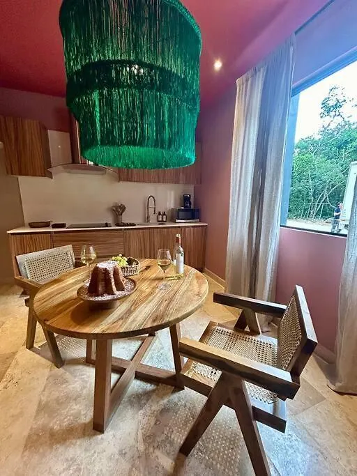 Moderno Departamento Ecochic En Aldea Zama Tulum Lejlighed Mexico