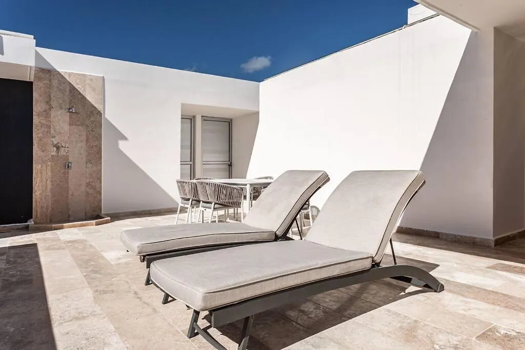 Moderno Departamento Ecochic En Aldea Zama Tulum Lejlighed