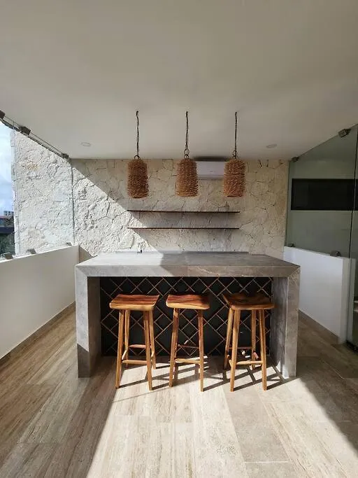 Moderno Departamento Ecochic En Aldea Zama Tulum Lejlighed