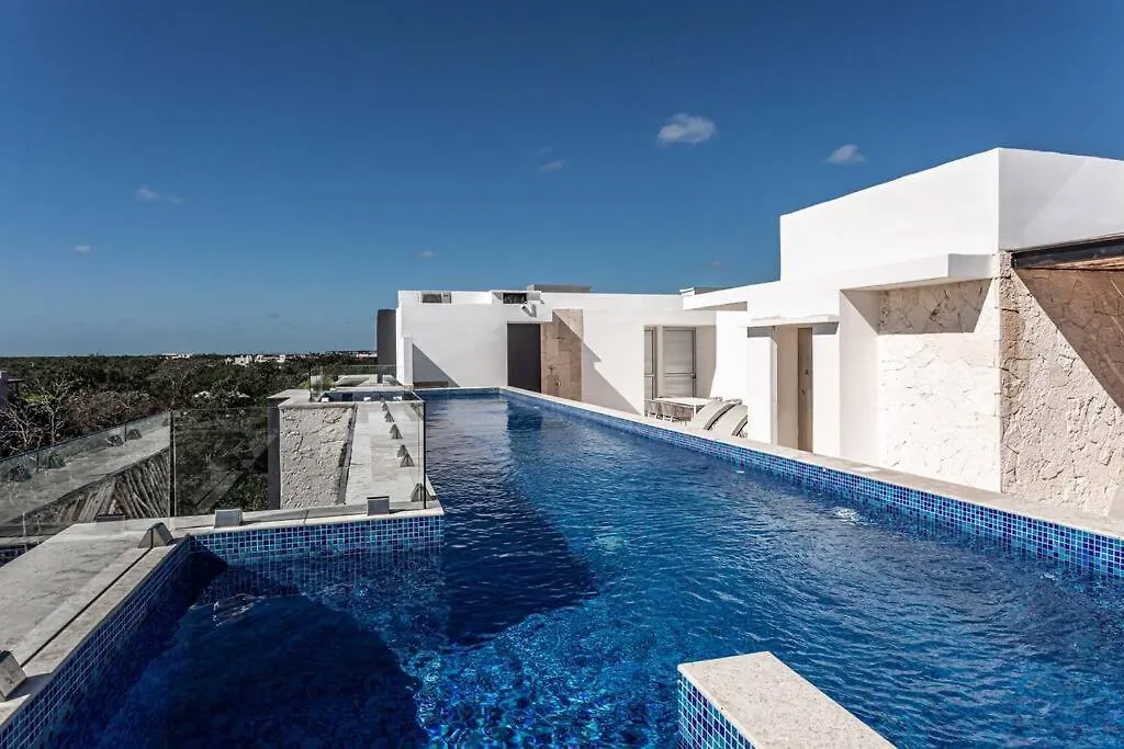 Moderno Departamento Ecochic En Aldea Zama Tulum Lejlighed