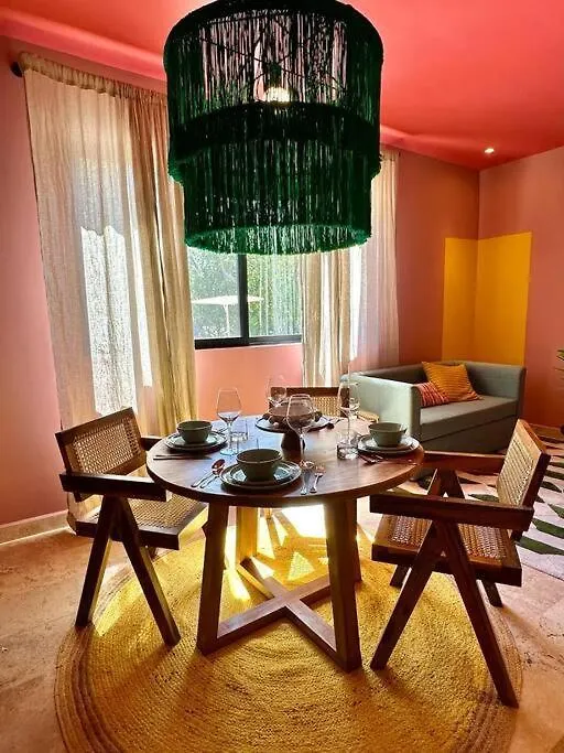 Moderno Departamento Ecochic En Aldea Zama Tulum Lejlighed 0*,