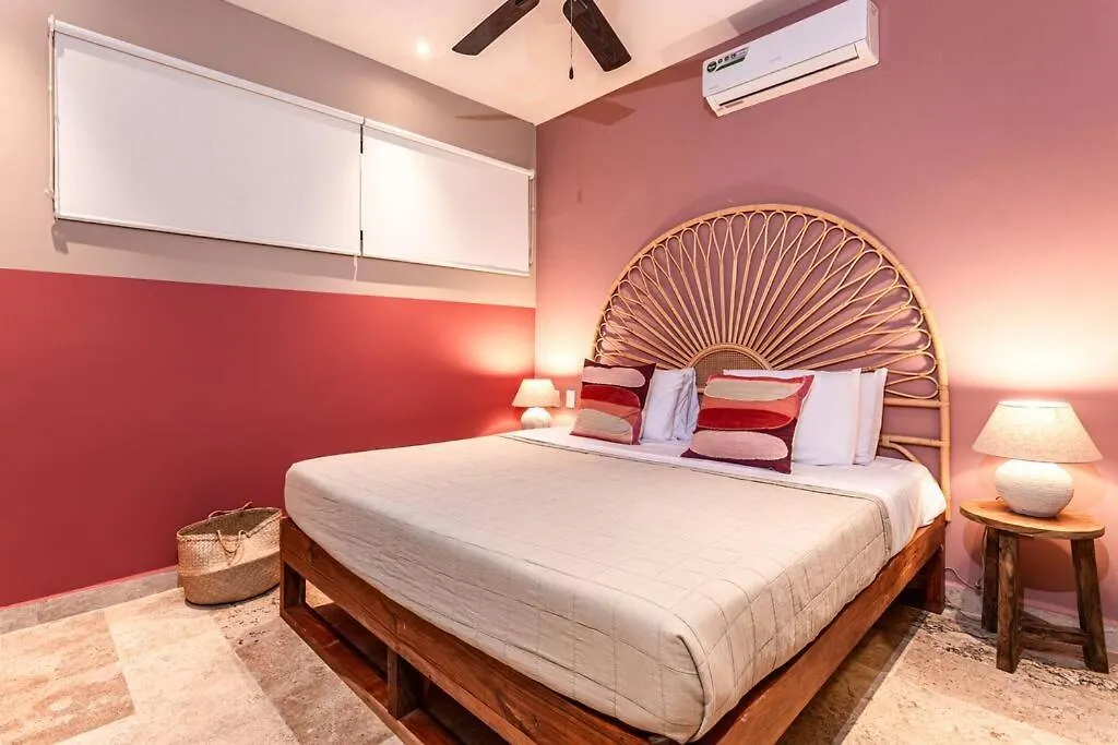Moderno Departamento Ecochic En Aldea Zama Tulum Lejlighed